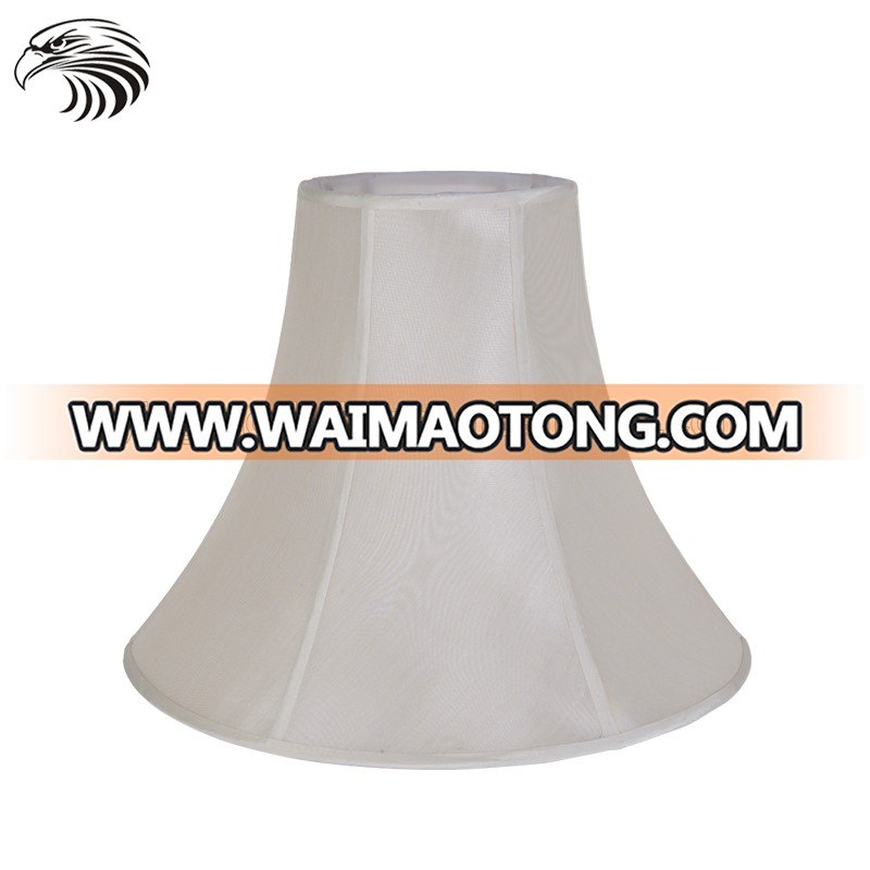 China good quality cone Polyester fabrics and Iron wire Court lamp shade